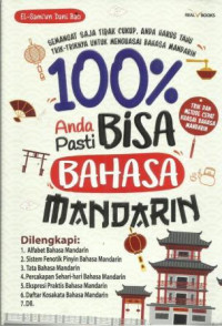 100% Anda Pasti Bisa Bahasa Mandarin