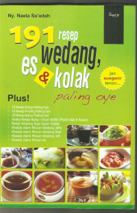 191 Resep Wedang, Es, & Kolak