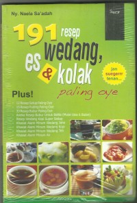191 Resep Wedang, Es & Kolak Paling Oye