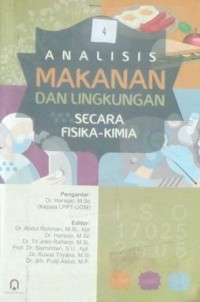 Analisis Makanan dan Lingkungan Secara Fisika-Kimia