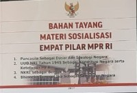 Bahan Tayang Materi Sosialisasi Empat Pilar MPR RI