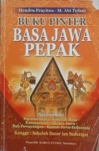 Buku Pinter Basa Jawa Pepak