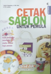Cetak Sablon Untuk Pemula