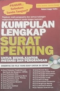 Kumpulan Lengkap Surat Penting