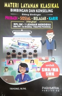 Materi Layanan Klasikal Bimbinan dan Konseling