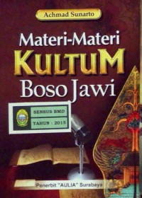Materi-Materi KULTUM Boso Jawi