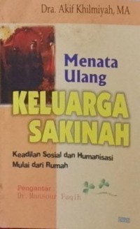 Menata Ulang Keluarga Sakinah