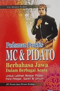 Pedoman Praktis MC dan Pidato Berbahasa Jawa Dalam Berbagai Acara