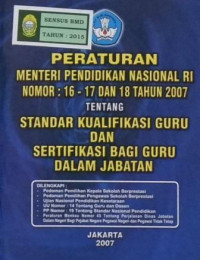 Peraturan Menteri Pendidikan Nasional Republik Indonesia