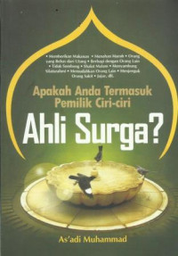 Apakah Anda Termasuk Pemilik Ciri-Ciri  Ahli Surga ?