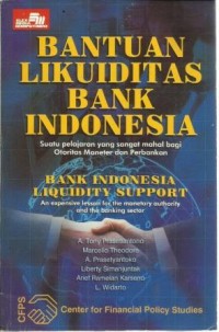 Bantuan Likuiditas Bank Indonesia