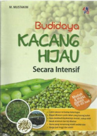 Budidaya kacang hijau secara intensif