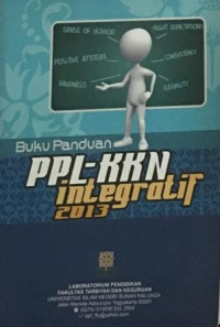 Buku Panduan PPL-KKN Integratif Tahun Akademik 2013/2014