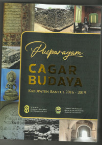 Cagar Budaya Kabupaten 2016- 2019