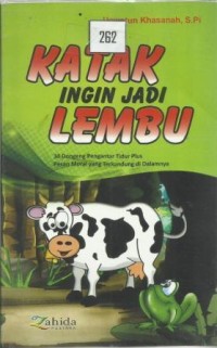 Katak Ingin Jadi Lembu