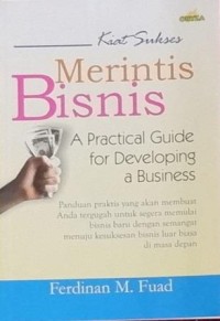 Merintis Bisnis A Practical Guide for Developing a Business