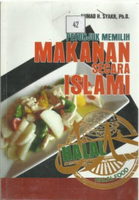 Petunjuk memilih makanan secara islami
