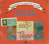 Seni Kerajinan Membordir