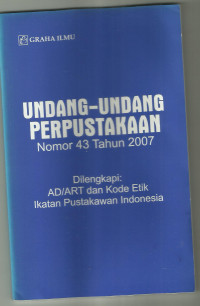 Undang-Undang Perpustakaan
