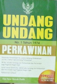 UNDANG-UNDANG PERKAWINAN